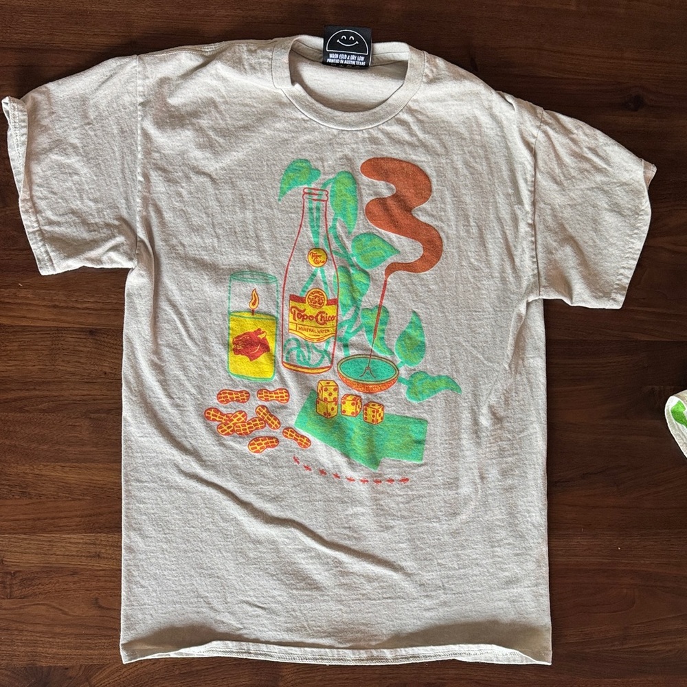 Feels So Good Topo Chico Graphic T-Shirt with Colorful Print